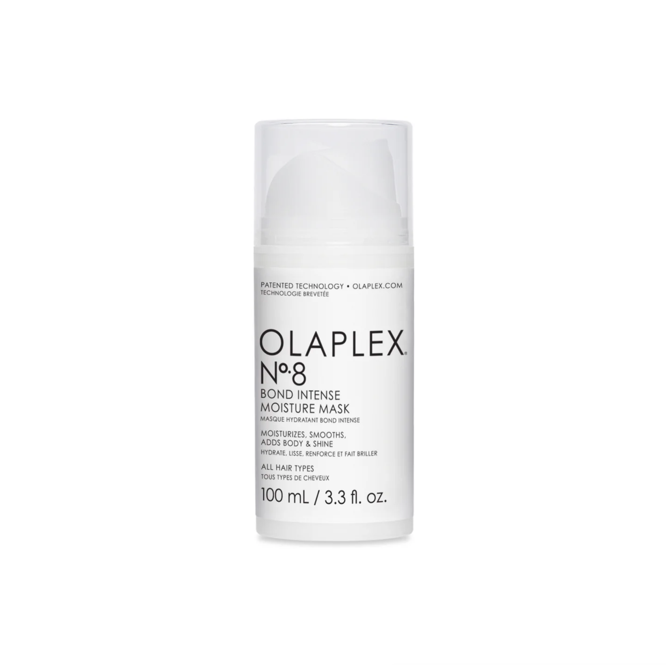 Masque hydrate, lisse, renforce et fait briller Olaplex N°8 Bond intense moisture mask - Crème Salon