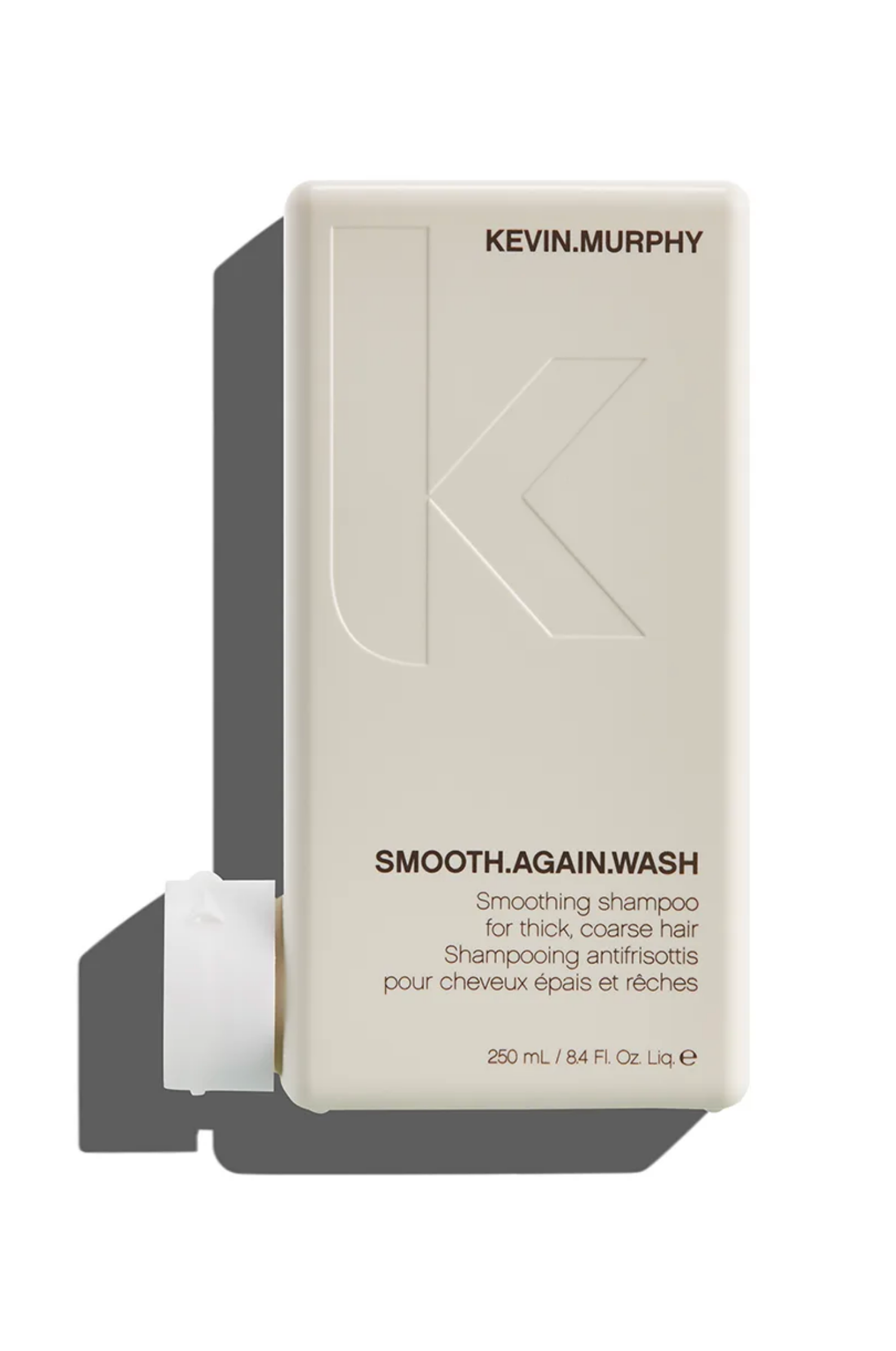 Shampooing antifrisottis pour cheveux épais et rêches Kevin Murphy Smooth Again Wash - Crème Salon