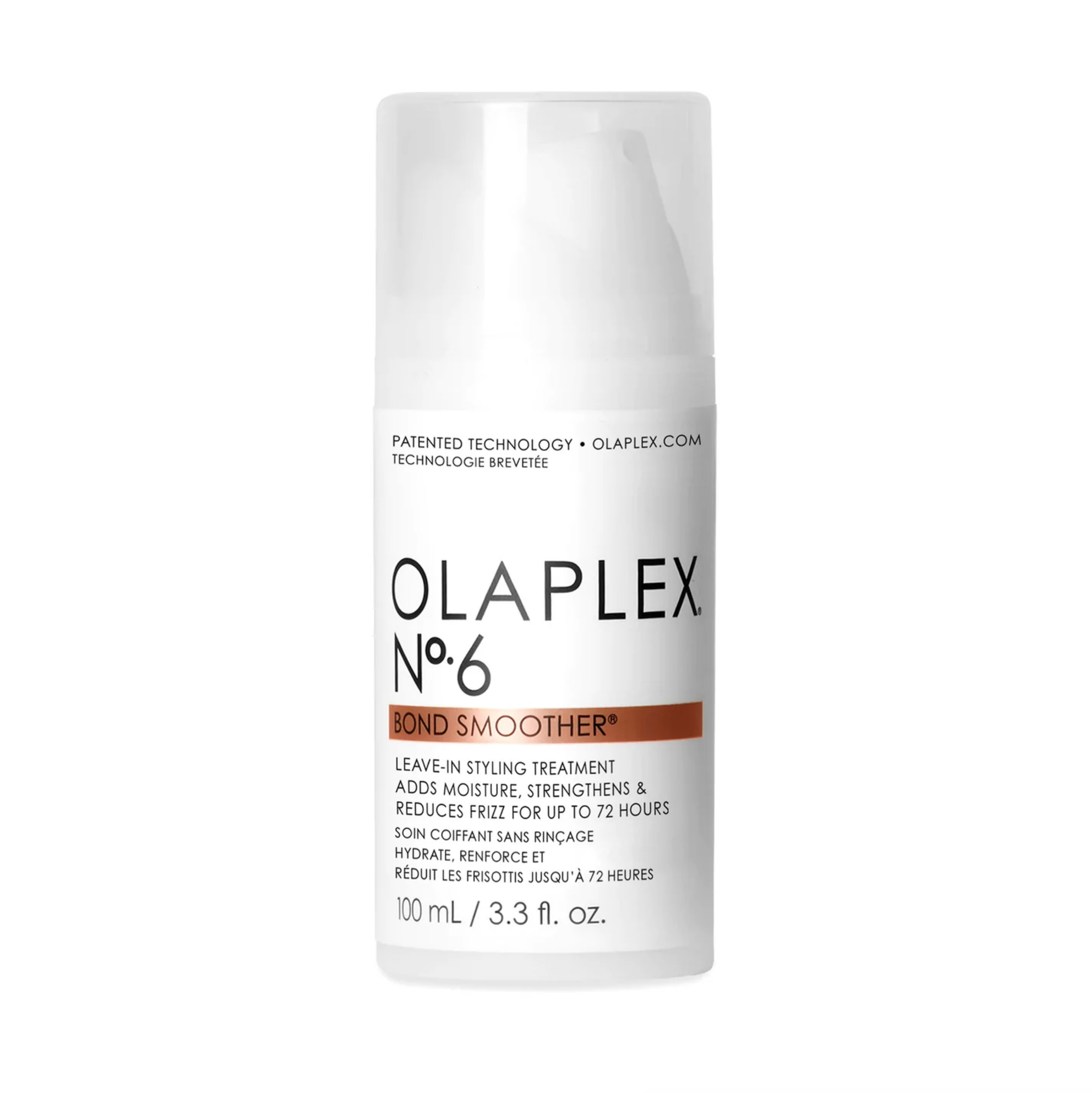 Soin coiffant sans rinçage hydrate et renforce Olaplex N°6 Bond smoother - Crème Salon